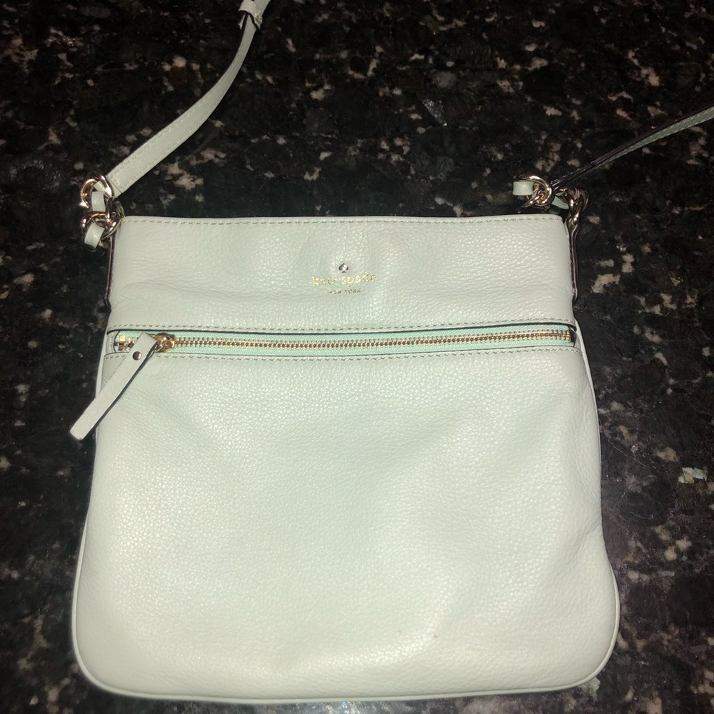 Blue Kate spade cross body purse